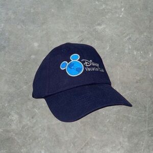☀️ Vintage Disney Vacation Club Member Dad Hat OSFA Navy Blue
